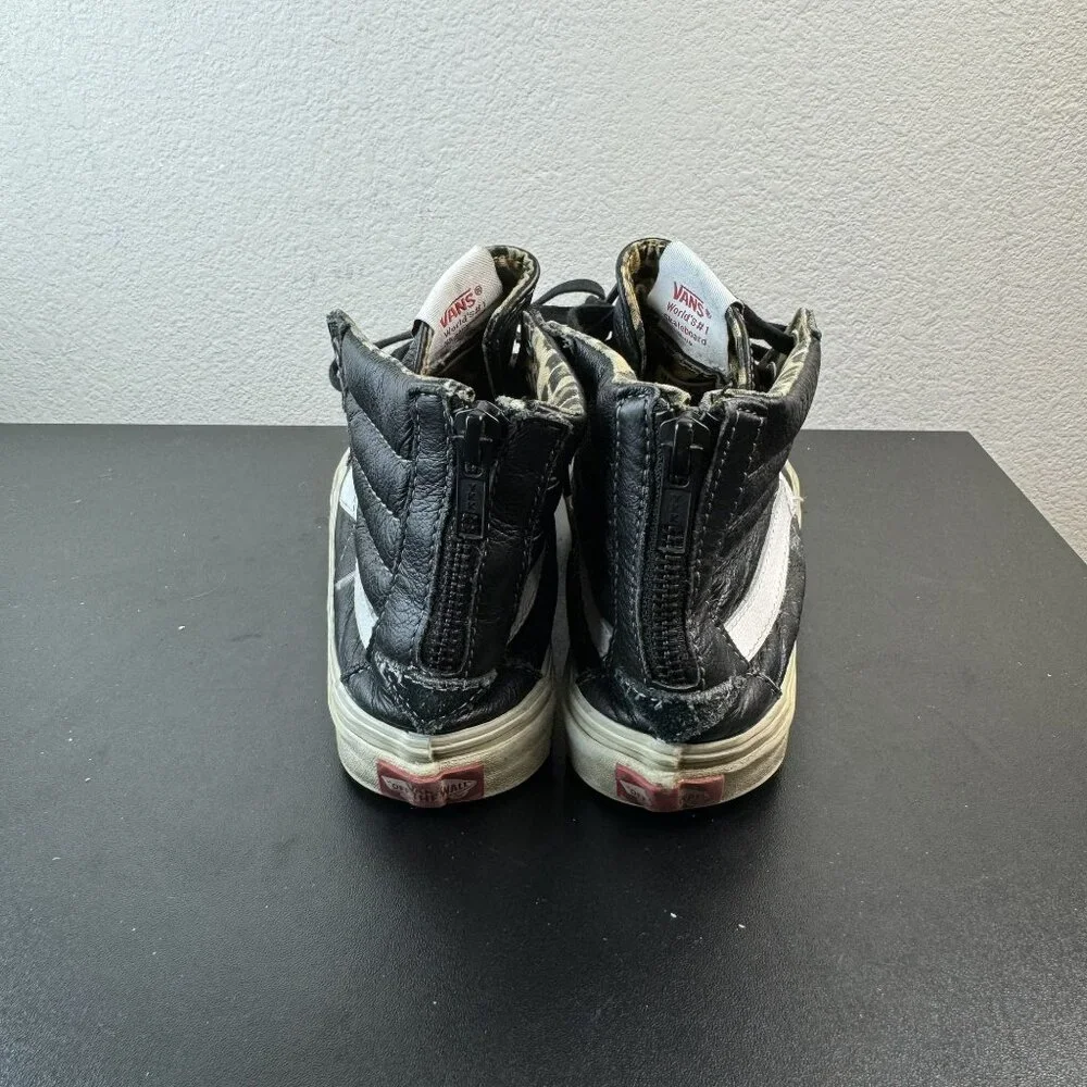 Vans Black White High-Top Sneakers
